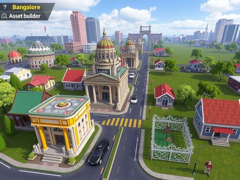 Bangalore Asset Builder Gameplay Screenshot